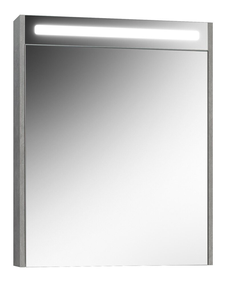 Изображение товара Зеркальный шкаф Belux Нёман ВШ 65, 4810924268242, 65 см, бетон светлый