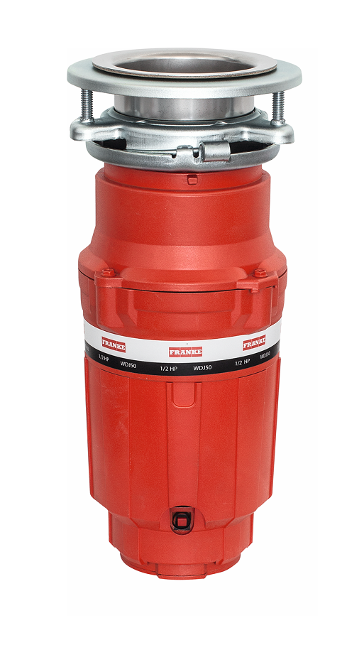 Изображение товара Измельчитель отходов Franke Turbo Elite TE-50S, 134.0700.063, 120 Вт, с пневмокнопкой, красный