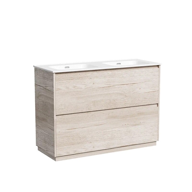 Изображение товара Тумба под раковину Sancos Libra Floor LB120F-2EG, 120 см, дуб галифакс