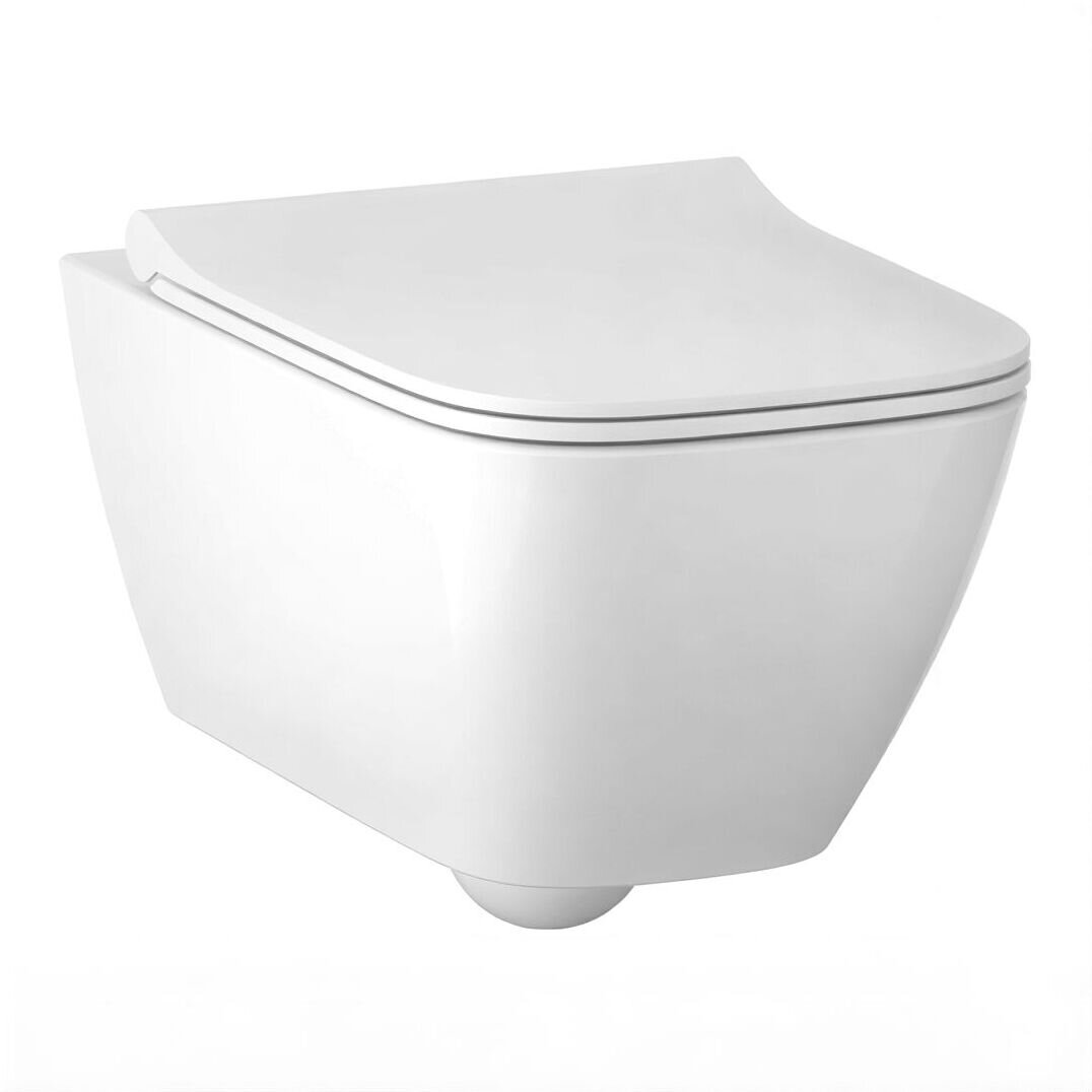 Изображение товара Подвесной унитаз Geberit Smyle Square 500.685.01.2 Rimfree, безободковый, крышка микролифт (аналог 500.685.01.1) Изображение товара Подвесной унитаз Geberit Smyle Square 500.685.01.2 Rimfree, безободковый, крышка микролифт (аналог 500.685.01.1)