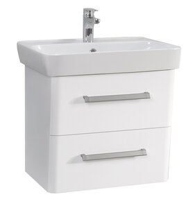 Изображение товара Тумба под раковину Belux Портленд НП 60-02, 4810924288943, 60 см, подвесная, белый глянцевый