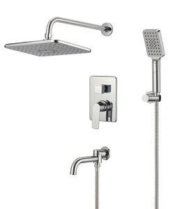 Изображение товара Душевая система Osgard Dalalven 83350, с поворотным изливом, хром
