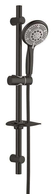 Изображение товара Душевой гарнитур Osgard Lovelace Black 90717 с 5 режимами, черный матовый