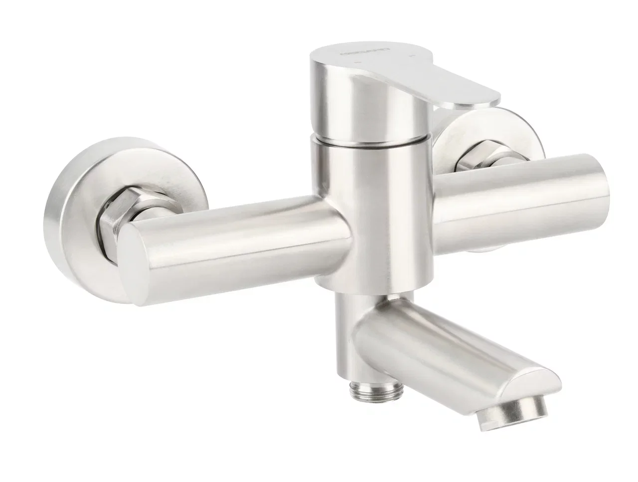 Изображение товара Смеситель для ванны и душа Osgard Hugg 11323 никель с душевым гарнитуром