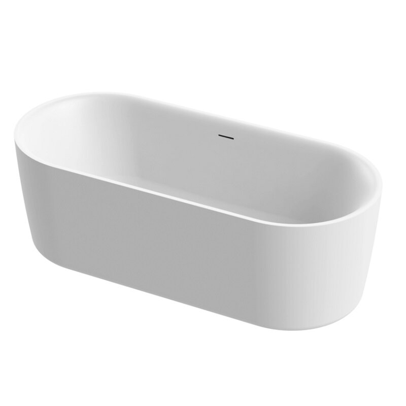 Изображение товара Акриловая ванна Cezares METAURO-INT-Central-180-80-60 белый, отдельно стоящая