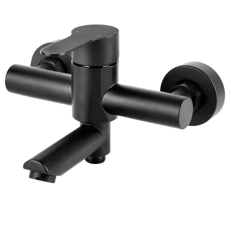 Изображение товара Смеситель Osgard Hugg Black 12323 для ванны и душа с душевым гарнитуром