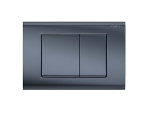 Изображение товара Клавиша смыва Aquatek KDI-0000033, механическая, цвет оружейная сталь матовая