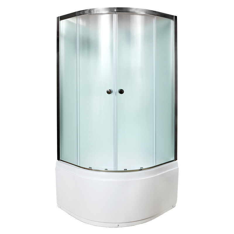 Изображение товара Душевая кабина AvaCan D10S 98188 100x100 с крышей и матовым стеклом