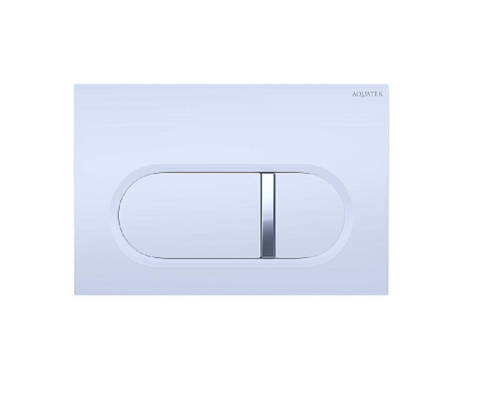Изображение товара Клавиша смыва Aquatek механическая белая KDI-0000042 для унитаза