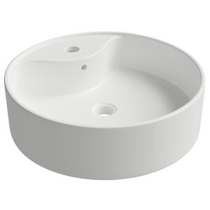 Изображение товара Раковина накладная Aqueduto Espiral ESP0610, 46 см, фарфор, цвет белый