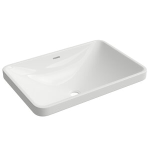 Изображение товара Раковина Aqueduto Inserto INS0210, 60 см, фарфор, цвет белый