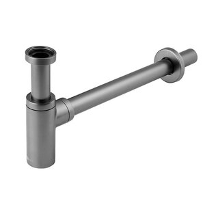 Изображение товара Сифон для раковины Lemark LM8300GM графит из нержавеющей стали