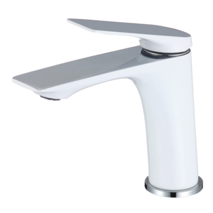 Изображение товара Смеситель Osgard Solen White 59013, для раковины, белый/хром