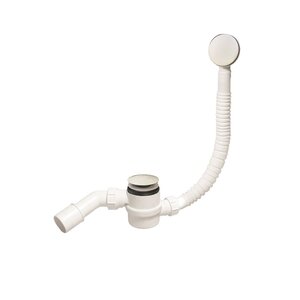 Изображение товара Слив-перелив McAlpine MRB11-WH, клик-клак, раздвижной, белый