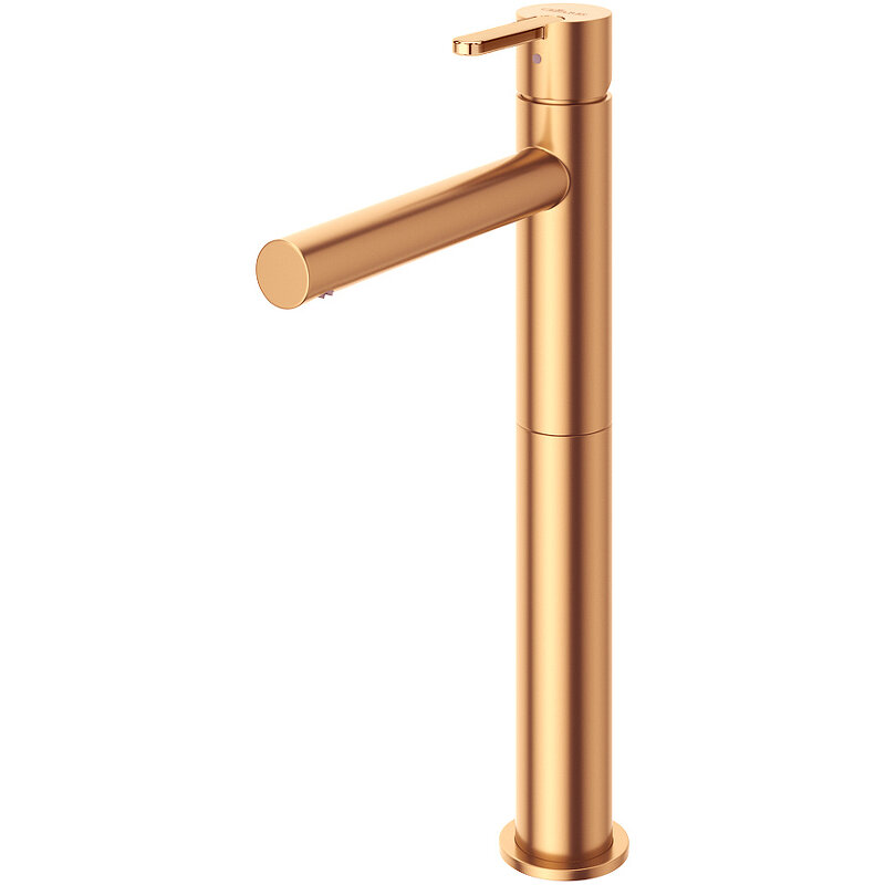 Изображение товара Смеситель для раковины Cezares LEAF-LC1-SS, с донным клапаном, бронза