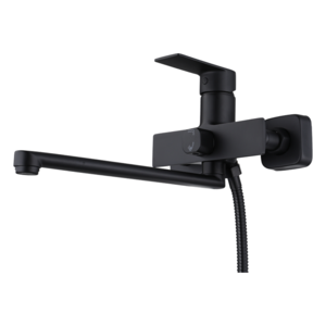 Изображение товара Смеситель для ванны и душа Osgard Fendi Black 68223 с длинным изливом