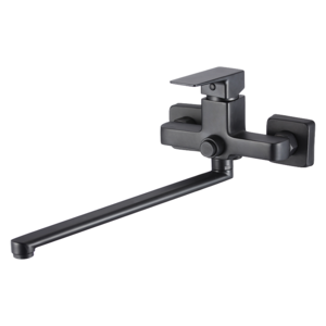 Изображение товара Смеситель Osgard Kalti 63223, для ванны и душа, с душевым гарнитуром, черный матовый