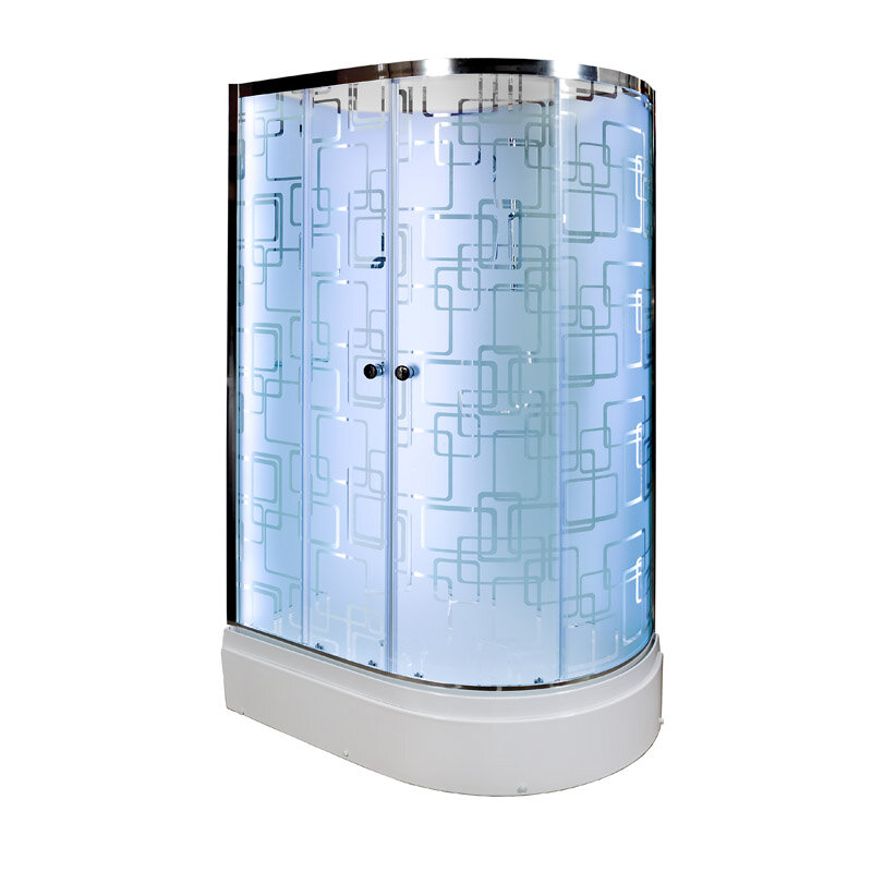 Изображение товара Душевая кабина AvaCan EM2712LNLED+GM 120x80 см с гидромассажем и LED-подсветкой