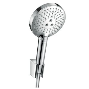 Изображение товара Душевой гарнитур Hansgrohe Raindance Select S 120 26701000, 125 см, корпус хром, лицевая часть хром, 3 режима струи