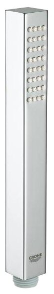 Изображение товара Ручной душ Grohe Euphoria Cube 27888000 Plus Stick со стильным прямоугольным дизайном