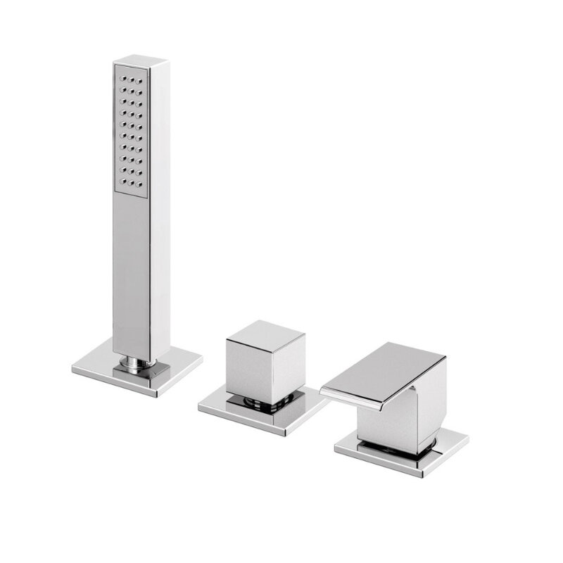 Изображение товара Смеситель для ванны и душа Cezares PORTA-BVDM3-01 хром с комплектом для монтажа