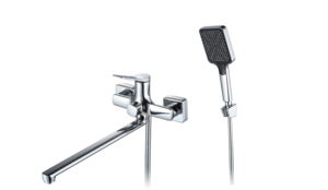 Изображение товара Смеситель Osgard Manen 64223, для ванны и душа, с душевым гарнитуром, хром