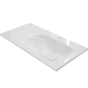 Изображение товара Раковина Style Line Барселона 90x45 см белая правая накладная и встраиваемая