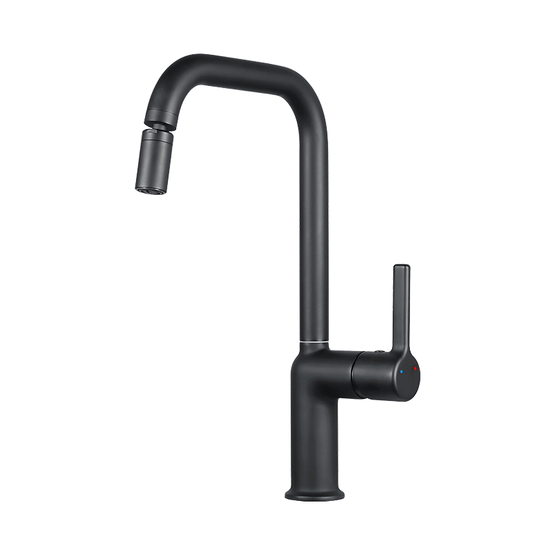 Изображение товара Смеситель Osgard Havet 56173, для кухонной мойки, черный матовый