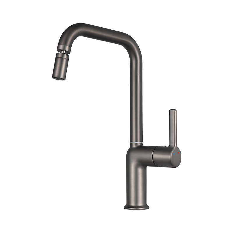 Изображение товара Современный смеситель Osgard Havet 56273 для кухонной мойки gunmetal