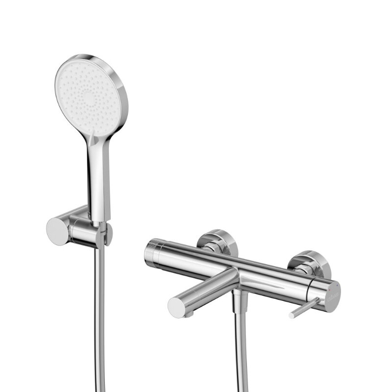 Изображение товара Смеситель для ванны и душа Cezares RELAX-VD-01 хром с душевым гарнитуром