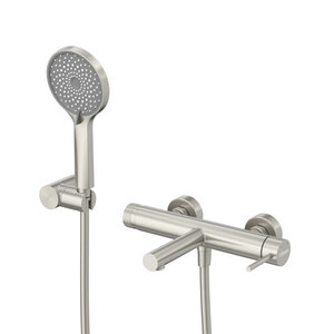 Изображение товара Смеситель для ванны и душа Cezares RELAX-VD-IN, с душевым гарнитуром, сатин