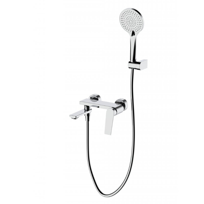 Изображение товара Смеситель для ванны и душа Cezares COMFORT-VD-01, с душевым гарнитуром, хром