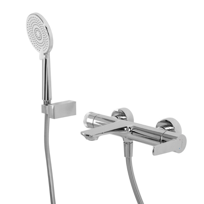 Изображение товара Смеситель для ванны и душа Cezares LUX-VD-01 хром керамический картридж