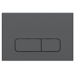 Изображение товара Клавиша смыва Vincea VFP-002GM, механическая, воронёная сталь, gunmetal