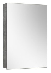 Изображение товара Зеркальный шкаф Belux Стокгольм ВШ 50, 4810924276223, 50 см, бетон чикаго светло-серый