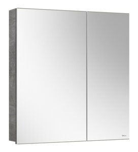 Изображение товара Зеркальный шкаф Belux Стокгольм ВШ 70, 4810924276285, 70 см, бетон чикаго светло-серый