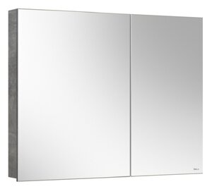 Изображение товара Зеркальный шкаф Belux Стокгольм ВШ 90, 4810924276346, 90 см, бетон чикаго светло-серый
