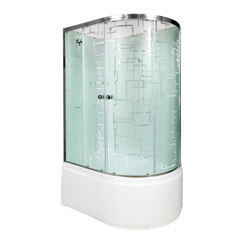 Изображение товара Душевая кабина AvaCan EM4511LNGM/EM4511RNGM 110x80 см с гидромассажем и матовым стеклом