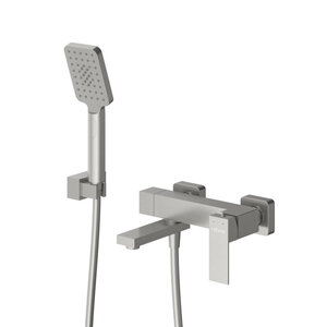 Изображение товара Смеситель для ванны и душа Cezares SLIDER-VD-IN, с душевым гарнитуром, сатин