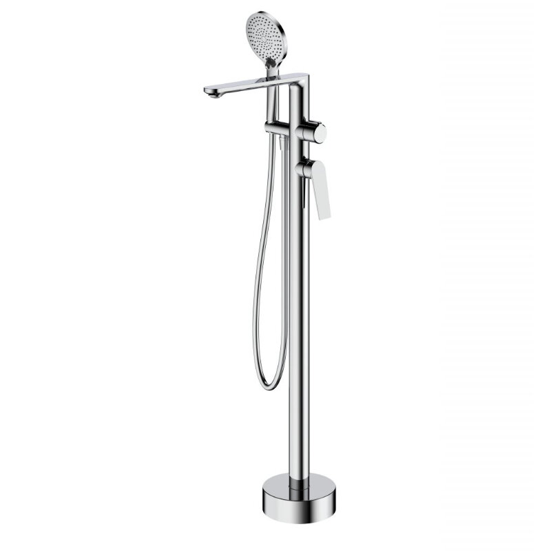 Изображение товара Напольный смеситель Cezares COMFORT-VDP-01 с душем и керамическим картриджем