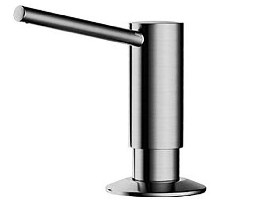 Изображение товара Дозатор встраиваемый Omoikiri Pure Life OM-02-BN из нержавеющей стали 500 мл