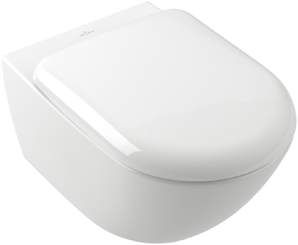 Изображение товара Подвесной унитаз Villeroy&Boch Antao 4674T0R1, безободковый, смыв TwistFlush (торнадо), альпийский белый