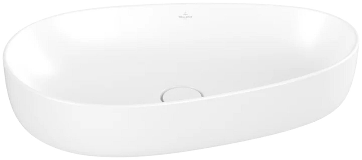 Изображение товара Раковина Villeroy&Boch Antao 4A7465RW 65 см накладная асимметричная