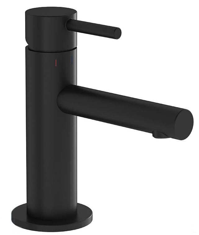 Изображение товара Смеситель для раковины Vitra Origin A4255536WTC черный матовый 10.5 см