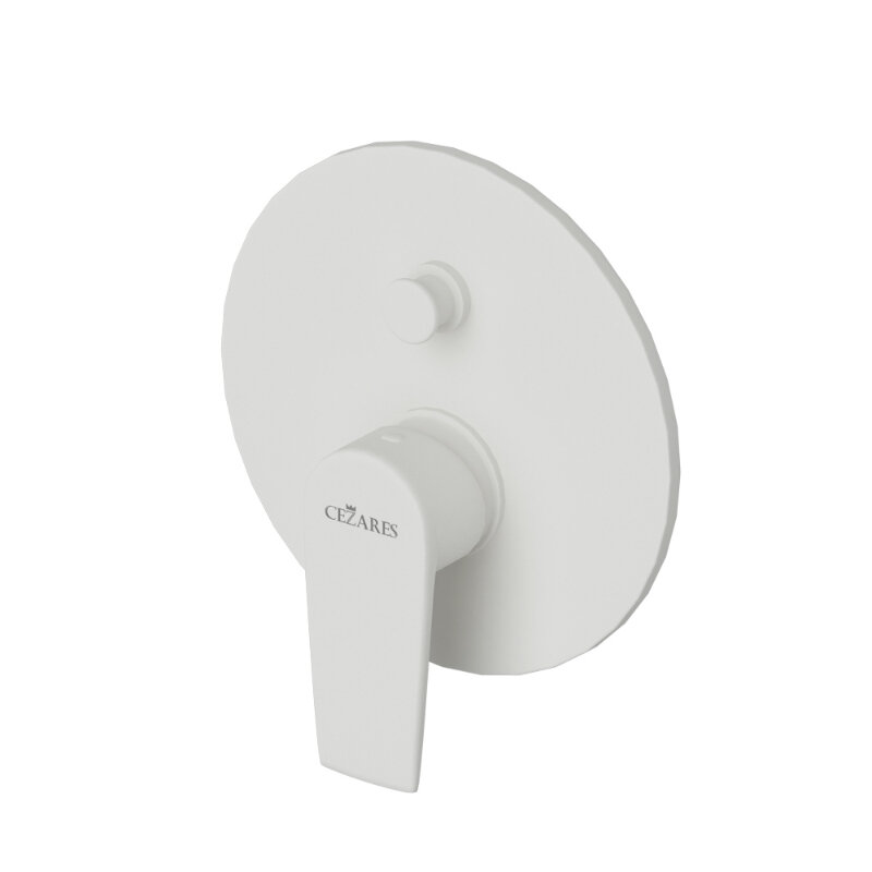 Изображение товара Смеситель для душа Cezares NAUTIC-VDIM-BIO, белый матовый
