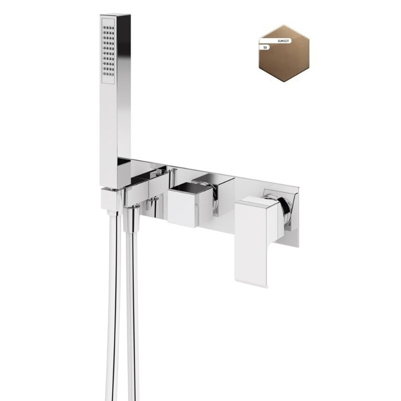 Изображение товара Смеситель для душа Cezares PORTA-VDM2-SS, бронза