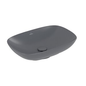 Изображение товара Раковина Villeroy&Boch Loop&Friends 4A4901I4, 56 см, накладная, Graphite Изображение товара Раковина Villeroy&Boch Loop&Friends 4A4901I4, 56 см, накладная, Graphite