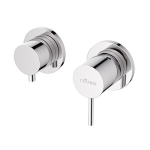 Изображение товара Смеситель для душа Cezares LEAF VDIM3 L 01 хром с внутренним монтажом и дивертором