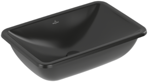 Изображение товара Раковина Villeroy&Boch Loop&Friends 4A5700R7, 54 см, встраиваемая снизу, Pure Black