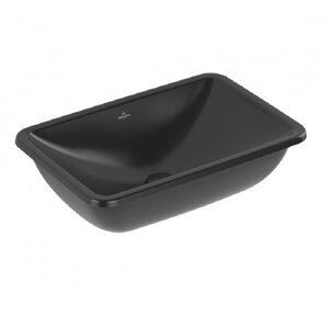 Изображение товара Раковина Villeroy&Boch Loop&Friends 4A5700R7, 54 см, встраиваемая снизу, Pure Black